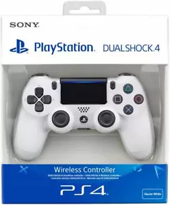 CONTROLLER SONY DUALSHOCK 4 WIRELESS V2 GLACIER WHITE PS4 BIANCO PLAYSTATION 4 - Foto 1 di 5