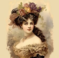 Victorian Lady Pictures  Room Decor  Choose One