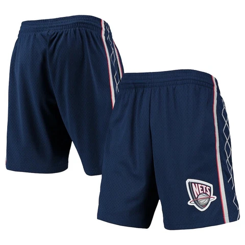 New Jersey Nets Mitchell & Ness 2006-07 Hardwood Classics Swingman Shorts NWT Cover