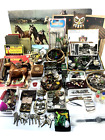 Vntg. Junk Drawer-Toys,Pins,Charms,Watches,Old Nickles,Coins,Railroad&Lots More!