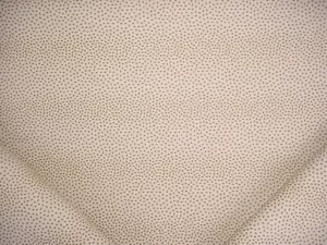 12-1/4Y KRAVET 34710 GOLD GREIGE DOTTED CHENILLE UPHOLSTERY FABRIC - Picture 1 of 4