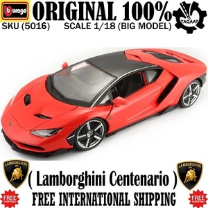 1-18 Lamborghini Centenario Diecast Luxury Car Model Red Original Big size rare - Picture 1 of 12