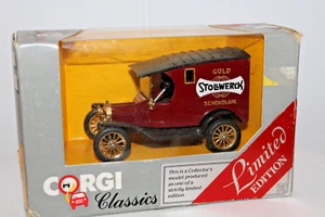 Corgi Classics Ford Model "T" Van #875 Stollwerk - Gold Schokolate 1:43s - Picture 1 of 8