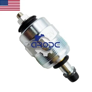 6630546 Fuel Shut-off Solenoid Valve 12V for Bobcat 843 853 2000 1213 Loader - Picture 1 of 5