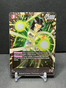 DRAGON BALL SUPER: FUSION WORLD BLAZING AURA ANDROID 17 FB02-015 SR NM - Picture 1 of 2