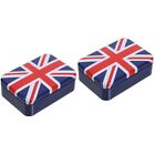 2pcs Tinplate Candy Box Biscuit Candy Case Tinplate Cookie Case Independence