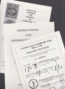 3 different pamphlets about early British cancellations & postal markings. NEW - Picture 1 of 7