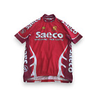 vtg Saeco Pro Cycling Team Jersey Cannodale Męska Med - Made in USA - Cipollini
