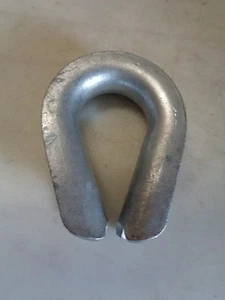 3/4" HEAVY DUTY GALVANIZED THIMBLE - Imagen 1 de 3