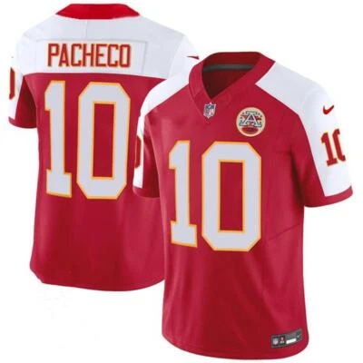 Isiah Pacheco Chiefs Men's Jersey Vapor Untouchable - All Stitched