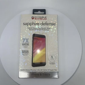 Zagg InvisibleShield Glass Elite Advanced Screen Protector iPhone 8/7/6s/6 New - Picture 1 of 7