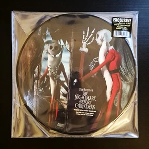 DANNY ELFMAN - THE NIGHTMARE BEFORE CHRISTMAS Vinyl 2x Picture Disc LP OST - Picture 1 of 4