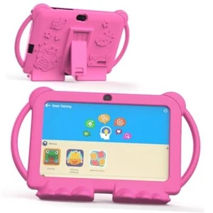 Kids Tablet 7 inch Toddler Tablet Android Tablet for Kids 4GB RAM 32GB ROM Pink - Picture 1 of 8