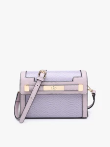 Jen & Co. Handtaschen The Etta Umhängetasche mit Schlangenstruktur - Bild 1 von 1