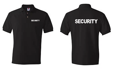 Camisetas Polo de Seguridad Evento Gorila Personal Fiesta Guardia Camisetas S-4XL Foto 1 de 2