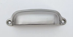 9 Vintage Berenson Brushed Nickel Drawer Cup Pulls New Old Stock 4986-3BPN-C - Picture 1 of 8