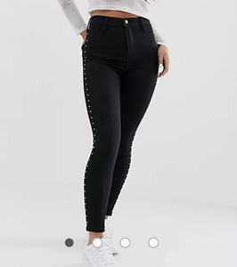 Las mejores ofertas en Bershka bajo (6.5-8.5 in) Rise Jeans para Mujeres |  eBay
