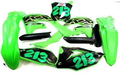 2021 川崎KX250X塑料挡泥板带图形(见附注) — 第 1/4 张图片