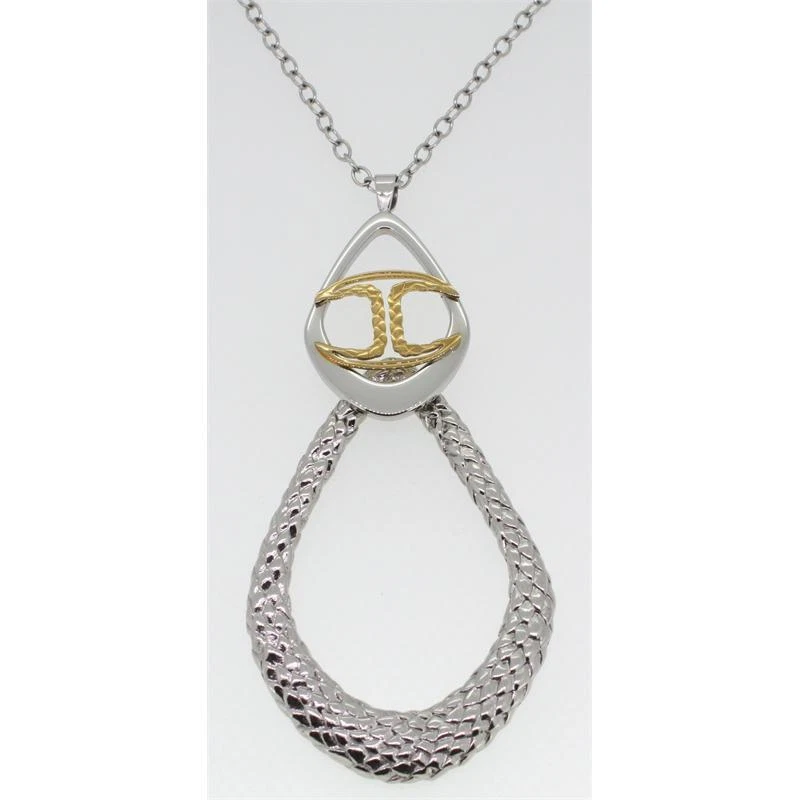 Just Cavalli Damen Damenschmuck Halskette Drops Edelstahl silber 70cm SCOV02 - Bild 1 von 1