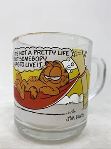 McDonalds 1978 Garfield Tasse Jim Davis Anchor Hocking SCHÖN! - Bild 1 von 3