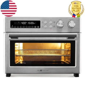 Extra Large Air Fryer 6-Slice Toaster Oven Infrared Heating Stainless Steel New - Picture 1 of 9