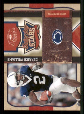 2009 Donruss Classics Saturday Stars Gold #10 Derrick Williams /100 - Image 1 of 2
