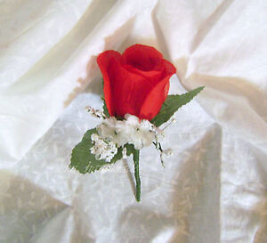 Rose Boutonniere~Corsage~your choice~Groom~Best man~men~Prom~Wedding~Quinceanera