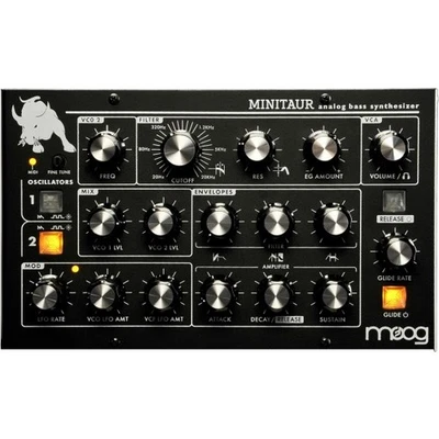 Moog Minitaur schwarz | Neu - Bild 1 von 3