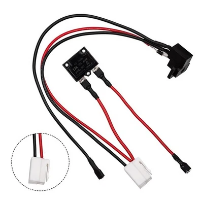 Charger Socket for Children's Electric Vehicle with Fuse for 6V 12V 24V - image 1 of 4