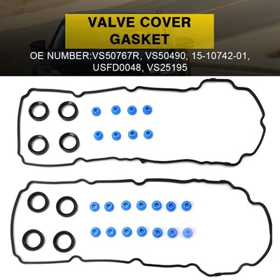 Junta de cubierta de válvula para Ford Fusion 2010-2012 2007-12 Lincoln MKZ 3,5 L 3,7 L 6 cilindros Foto 1 de 4