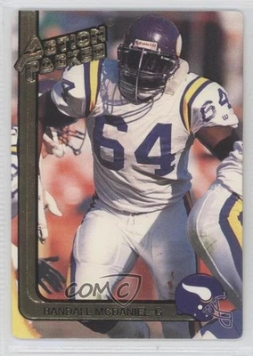 1991 Action Packed Randall McDaniel #157 HOF - Image 1 of 2