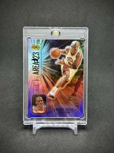 Michael Jordan 1998 Upper Deck Ionix Card A1 Area 23 Chicago Bulls - Foto 1 di 3