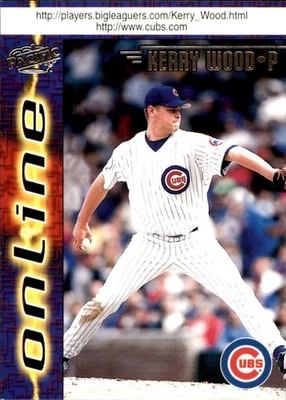 Kerry Wood 1998 Pacific Online #157 Chicago Cubs ENVÍO GRATUITO AutographDen Foto 1 de 2