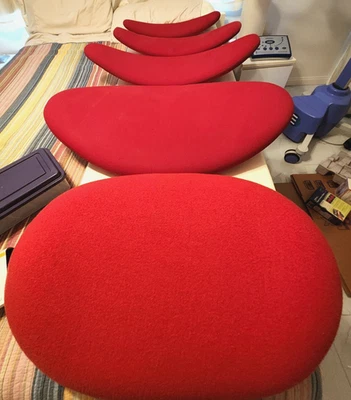 Mid Century Corona Chair Poul M Volther Just the Cushons! - Image 1 of 2