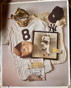 1993 No. 7 PERFECT GAME Poster Product Exposure Inc MLB Yankees 1st Edition 1956 - Picture 1 of 2