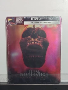 Final Destination Bloodlines - Limited Edition Steelbook 4K UHD Blu-ray  NEW - Bild 1 von 2