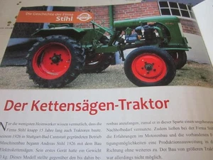Archivo tractor Stihl S 140 (12 CV), Stihl S 20 L76 - Imagen 1 de 2