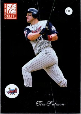 Tim Salmon 2001 Donruss Elite #130 Anaheim Angels - Image 1 of 2