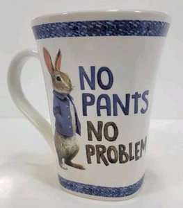 Taza de café grande Peter Rabbit película sin pantalones sin problemas - ¡HAZ UNA OFERTA! - Imagen 1 de 5