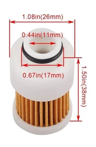 3x Fuel Filter for Yamaha Outboard 4Stroke 50 60hp 75hp Mercury 68V-24563-00-00 - Picture 1 of 7