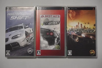 PSP Need For Speed Shift + Undercover + Pro Street Japan games US Seller - Image 1 of 4
