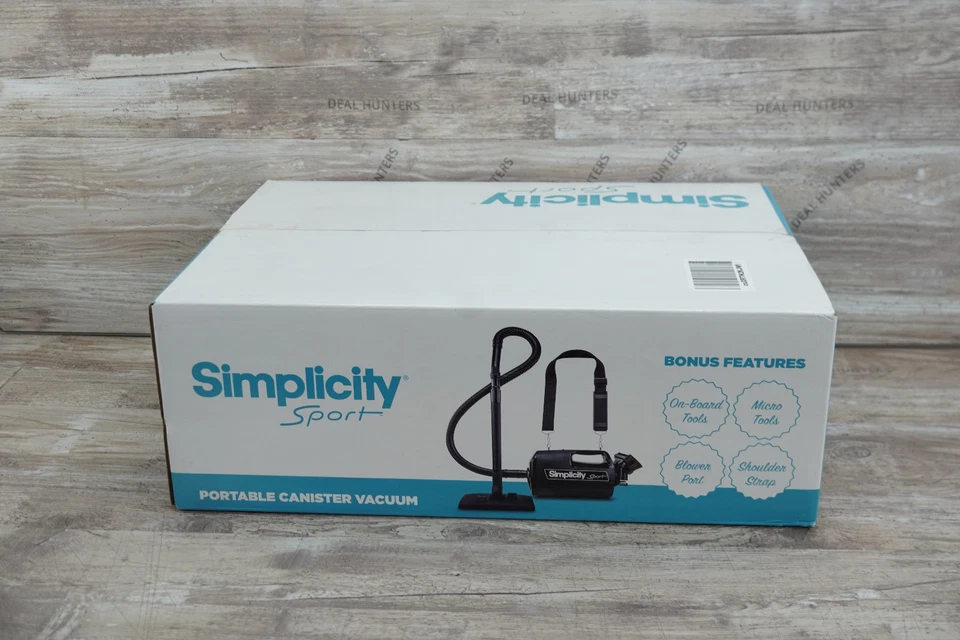 Simplicity Sport Model S100 Canister Vacuum - Image 1 of 1