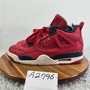 Jordan 4 Retro FIBA 2019 Gym Red Gold Athletic Casual Sneaker Men 7.5 CI1184-617 - Picture 1 of 16