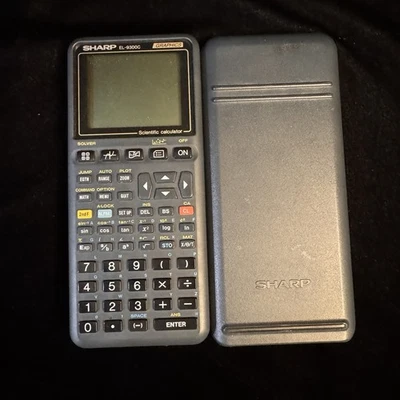Vintage Sharp EL-9300C Graphic Graphing Scientific Calculator PARTS ONLY - Image 1 of 4