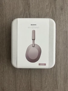 SONY WH-1000XM5 Best Wireless Premium Noise Cancelling Headphones - Smoky Pink - Picture 1 of 2