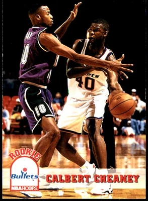 Calbert Cheaney 1993-94 обручи #416 пули NBA читать Бесплатная доставка AutographDen - Изображение 1 из 2