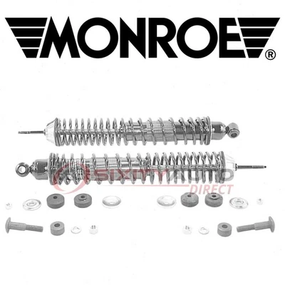 Monroe Load Adjusting Rear Shock Absorber for 1966-1970 Ford Falcon - Spring tt - Image 1 of 4