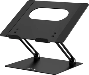 BESIGN LS10 Adjustable Aluminum Laptop Stand for 10-14" Laptops - Black - Picture 1 of 12