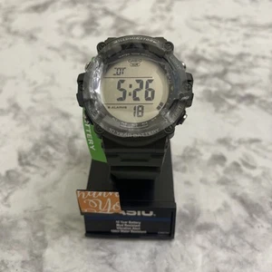 Reloj deportivo Casio para hombre cuarzo iluminador de agua resistente banda de resina verde 46 mm - Imagen 1 de 9