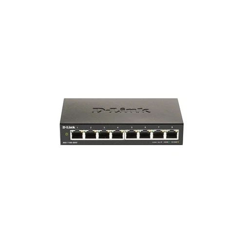 D-Link DGS-1100-08V2 DGS-1100 SERIES 8 PORT GIGABIT SMART MANAGED SWITCH - Image 1 of 1